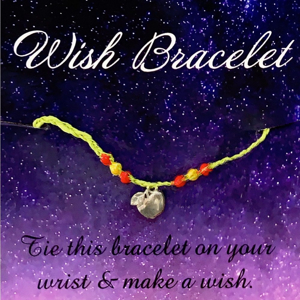 Wish Bracelet with Silver Charm